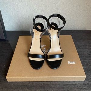 Christin Louboutin Jonatina 100 Napa Shiny/PVC size 36